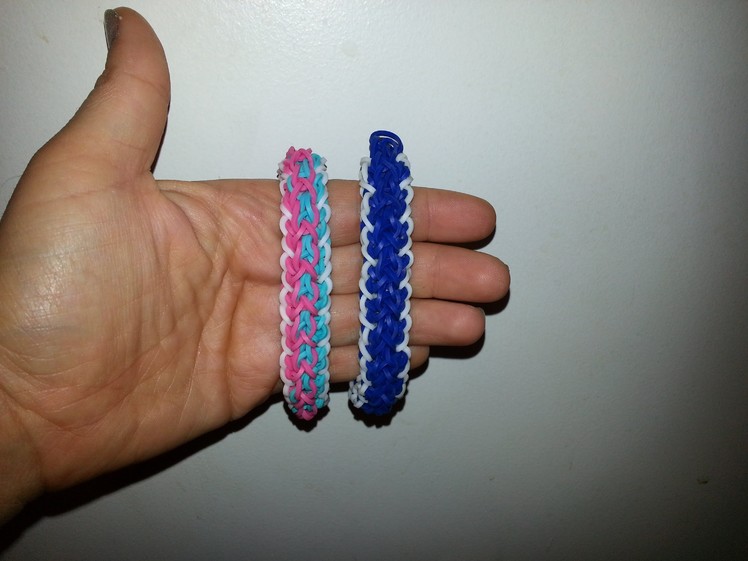 My NEW "Swap Force" Rainbow Loom Bracelet.How To Tutorial
