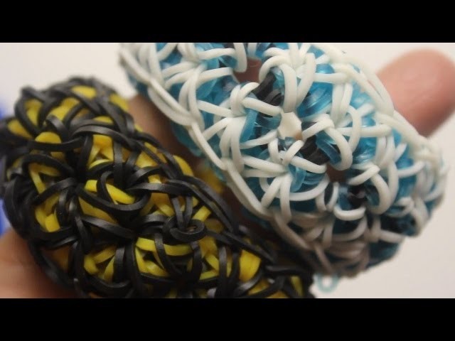 *NEW* Anchored Lace Bracelet Tutorial on the Rainbow Loom
