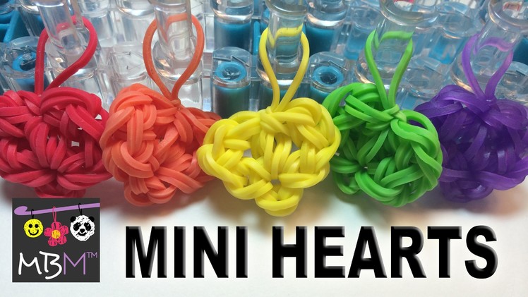 Rainbow Loom Mini Heart - Very Easy!