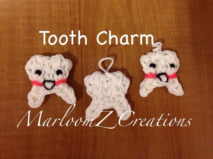 Rainbow Loom Tooth Charm:
