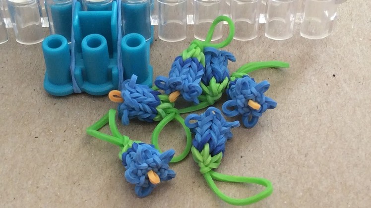 Requested Video: Blue Bell Charm on the Original Rainbow Loom