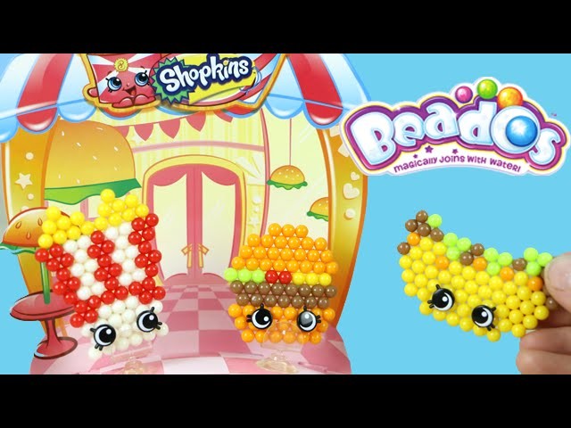 Shopkins Beados Fast Food Diner Activity Pack Moose Toys Review