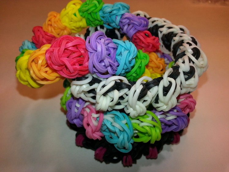 Armadillo Bracelet Tutorial by feelinspiffy (Rainbow Loom)