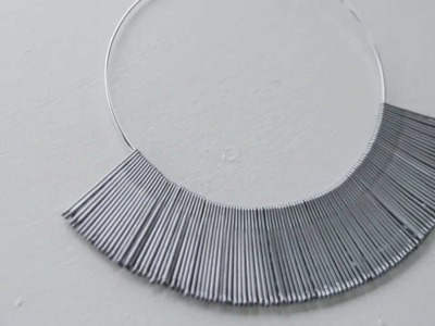 DIY bobby pin necklace. 3 ways
