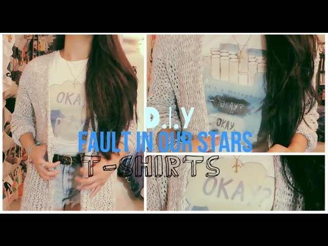 DIY Fault In Our Stars T-Shirts