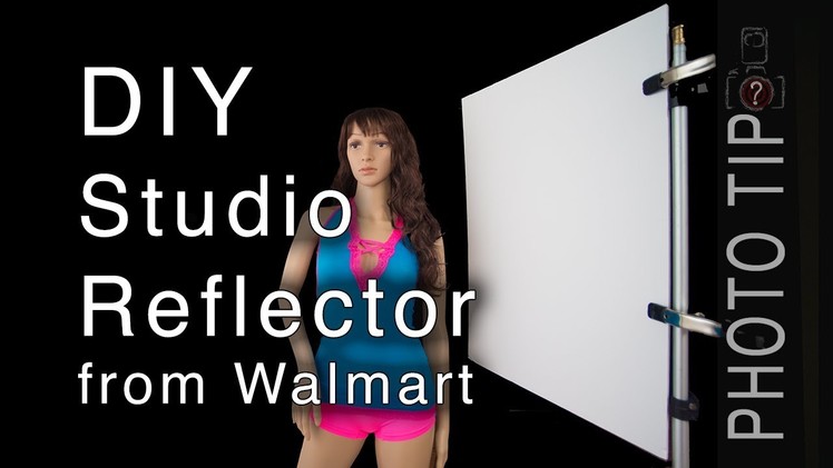 DIY Photography Reflector from Walmart