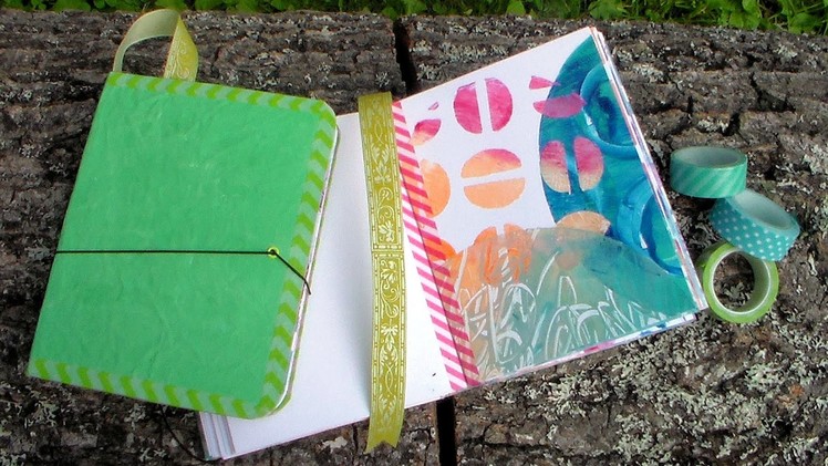 Easy DIY Beautiful Handmade Journal Tutorial