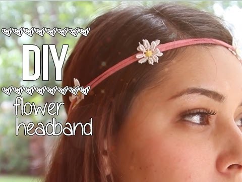 Flower Headband ♥ DIY
