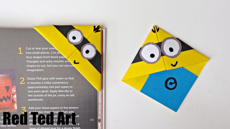 Fun Minion Bookmark Craft