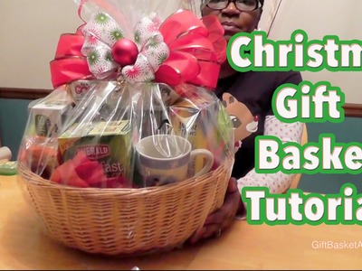 Gift Basket Tutorial - Christmas Gift Basket - GiftBasketAppeal