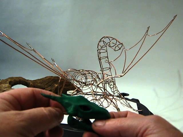 How to make A Fimo Dragon Sculpture part one