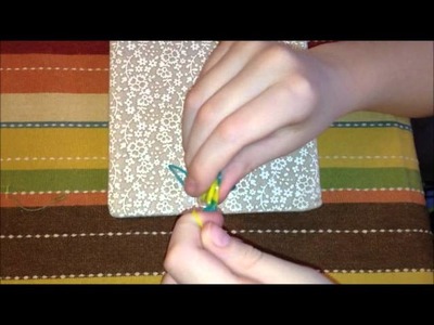 How To Make A Rubber Band Loom Keychain NO LOOM