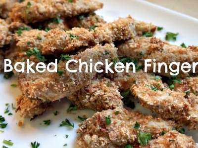 How to Make Easy Baked Chicken Fingers