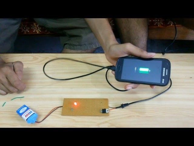 How to make PORTABLE MOBILE CHARGER