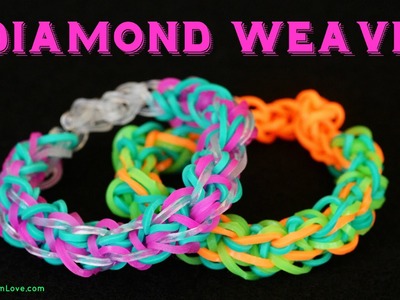 How to Make the Rainbow Loom Diamond Weave Bracelet