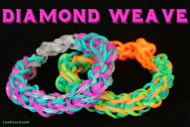 How to Make the Rainbow Loom Diamond Weave Bracelet