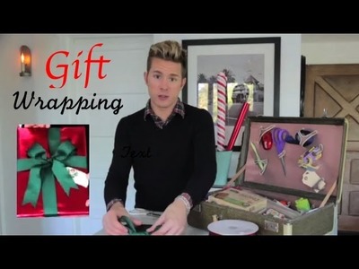 How To Wrap the Perfect Holiday Gift and Store the Supplies