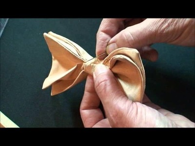 Making a Clip On Bow Tie