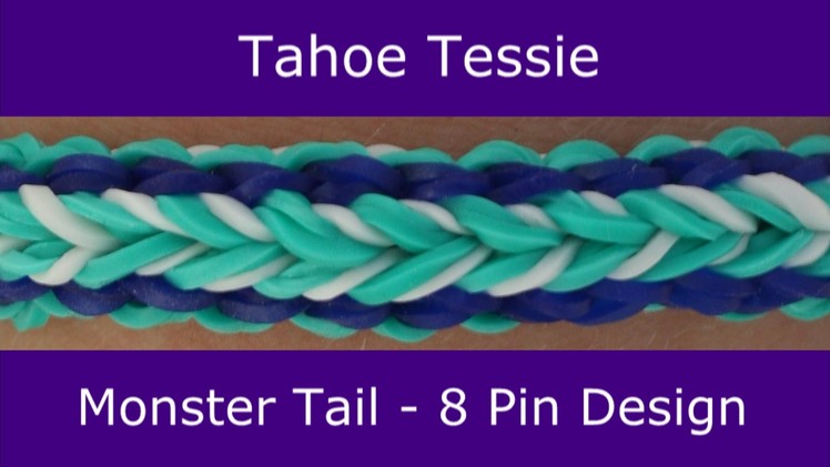 Monster Tail® Tahoe Tessie Bracelet by Rainbow Loom