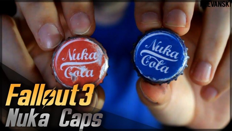 Nuka Cola Caps (Chapas). Fallout 3. Props Travel Kit Tutorial