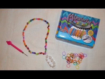 Rainbow Loom Monster Tail Necklace