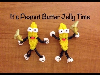 Rainbow Loom Peanut Butter Jelly Time - Banana