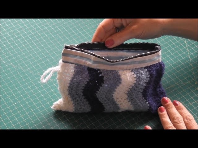 Sewing a makeup bag with zipper, DIY Mother's Day present.gift