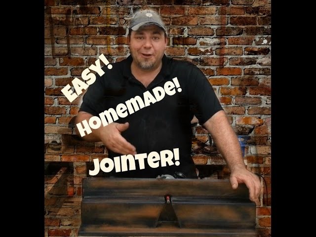 Simple Jig!  Homemade DIY Jointer