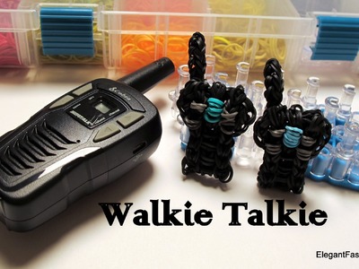 Walkie Talkie Radio Charm - How to Rainbow Loom
