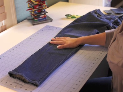 A DIY Recycled Jean Quilt : Getting Crafty