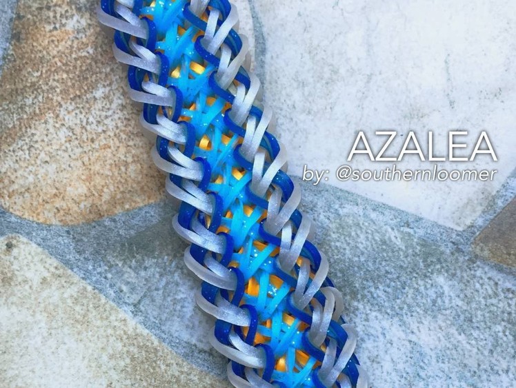 AZALEA Rainbow Loom bracelet tutorial