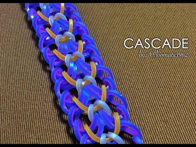 CASCADE Hook Only bracelet tutorial