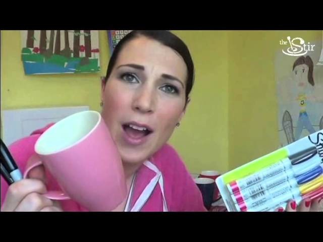 Decorate Mugs with a Sharpie Pen? We try it out! - Crafty Mom's Weekly Challenge - Episode 36
