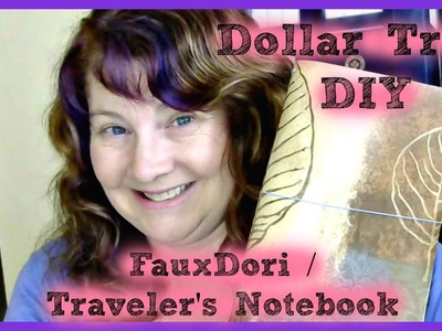 Dollar Tree DIY Fauxdori Travelers Notebook Planner