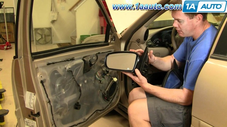 How To Install Replace Side Rear View Mirror Chevy Malibu 97-03 1AAuto.com