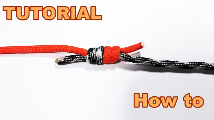 How to tie two pieces of Paracord. Rope together ( Tutorial )
