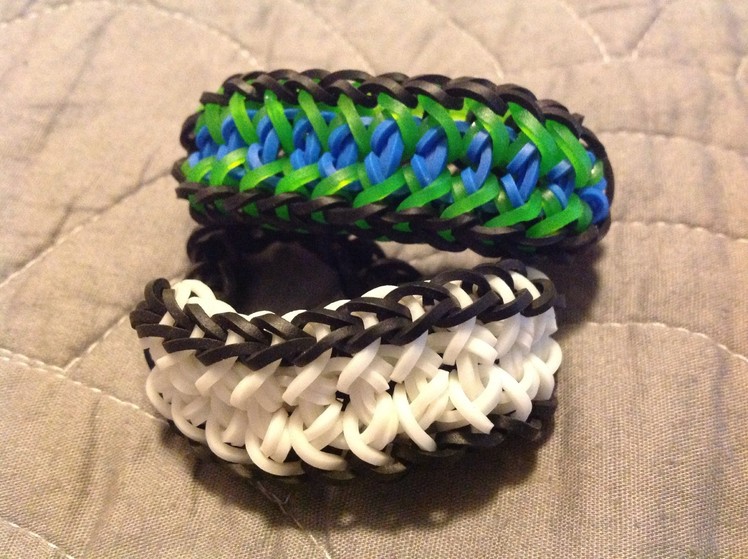 NEW Triangle Chain Rainbow Loom Bracelet