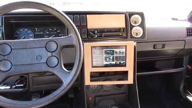 Vw Golf Mk2 Interior II + Tablet "Center Console" Part 2