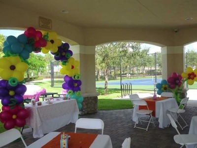 1 Birthday Pavilion decoration. DreamARK Events  * www.dreamarkevents.com *