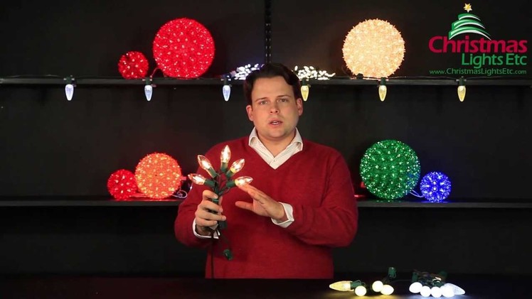 Christmas Light Decorating Ideas: White LED Christmas Lights vs Clear Christmas Lights