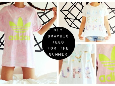 DIY GRAPHIC TEES FOR THE SUMMER | pacifically