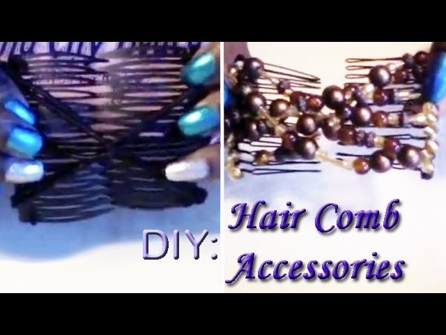 DIY: Hair Comb Accessories pt. 2