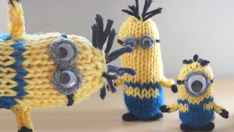 How to Knit a MINION