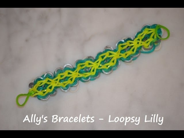 Loopsy Lilly Rainbow Loom Bracelet