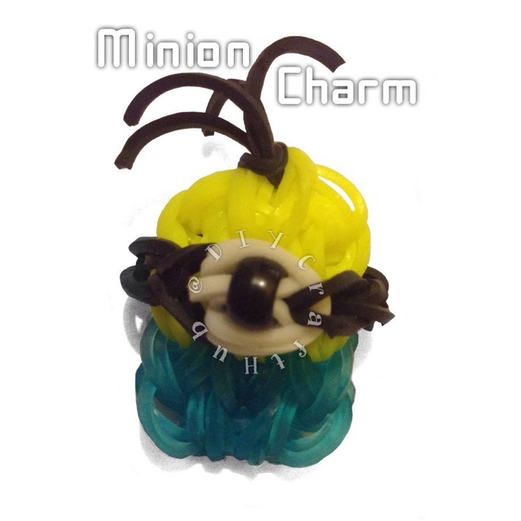 Rainbow Loom Mini Minion Charm