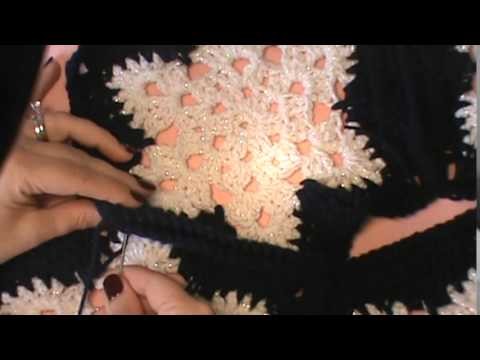 "Snowflake Afghan"- The Joining Process