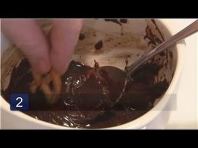 Chocolate Treats : How to Make Dipped Pretzels