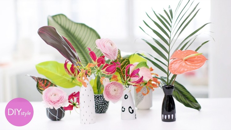 Easy-to-Paint Flower Vase - DIY Style with Erin Furey - Martha Stewart