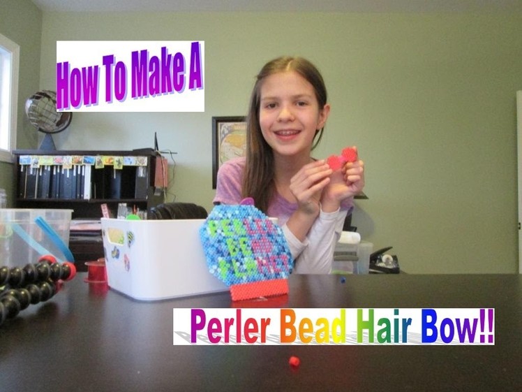 How To Make A Perler Bead Hair Bow