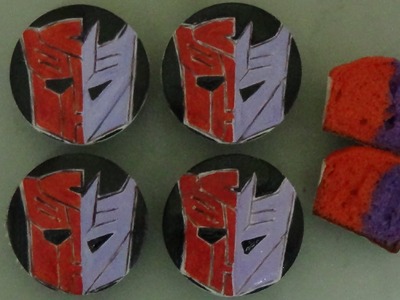 How to make transformers cupcakes